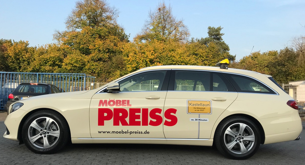 Taxiwerbung