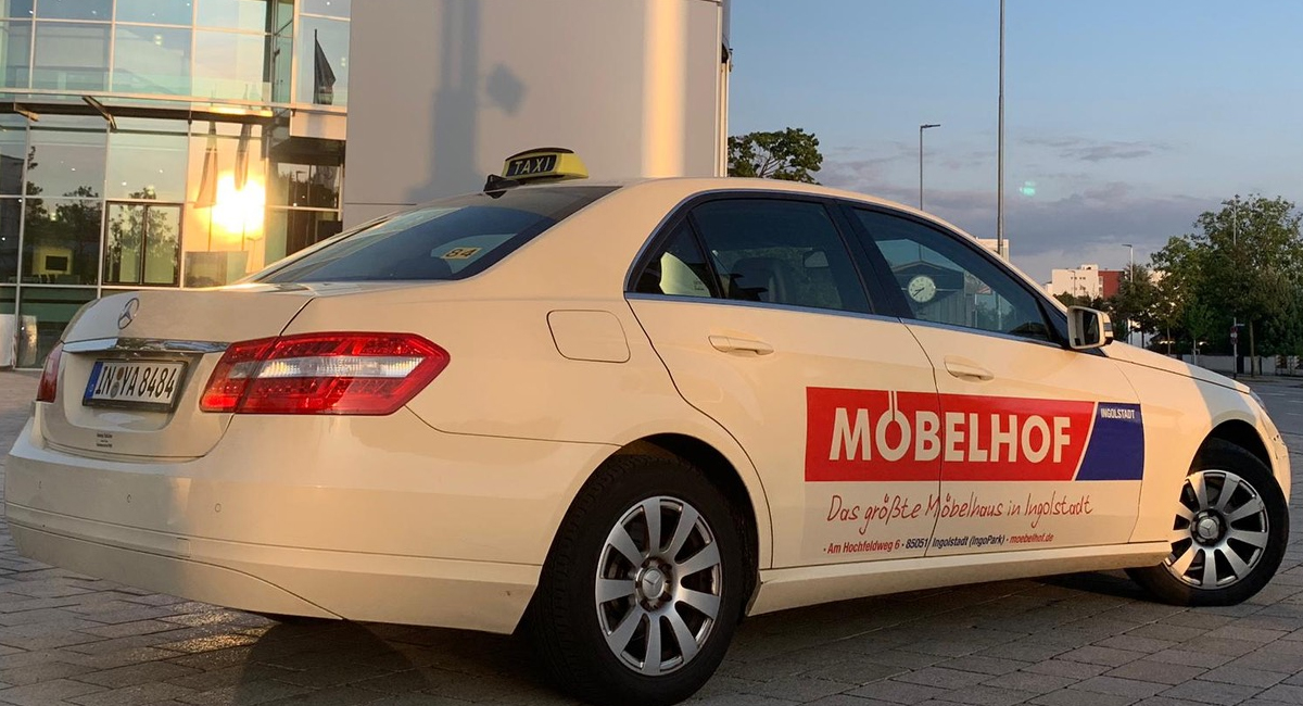 Taxiwerbung