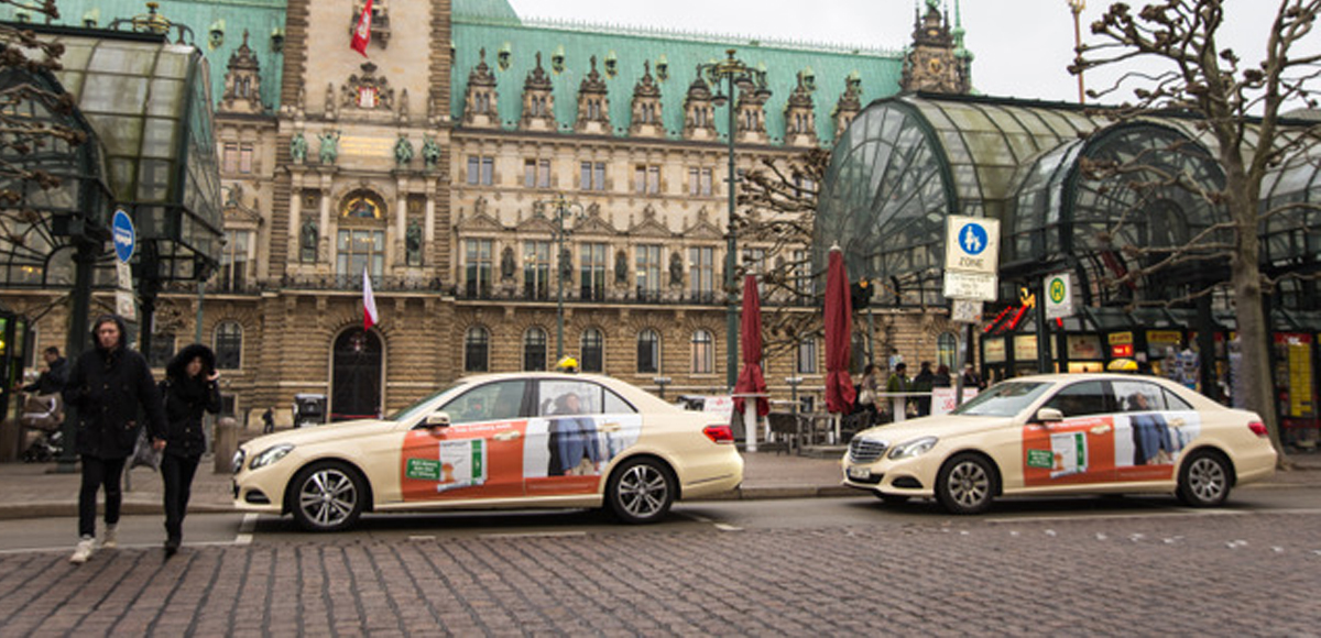 TAXIWERBUNG HAMBURG