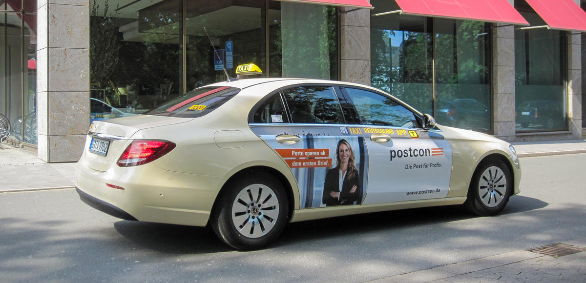 TAXIWERBUNG DÜSSELDORF