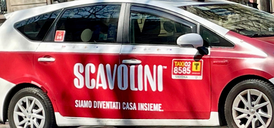 PUBBLICITÀ SUI TAXI