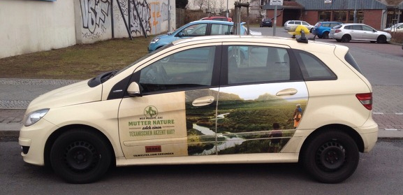 Taxiwerbung Heilbronn
