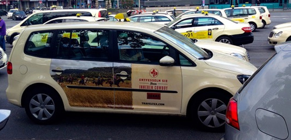 Taxiwerbung Herne