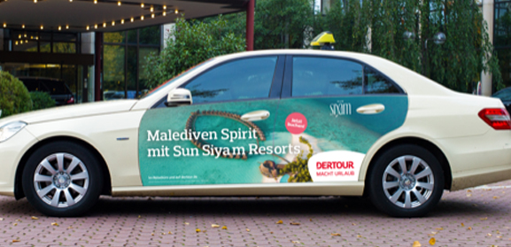 Taxiwerbung Kassel