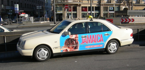 Taxiwerbung Mannheim